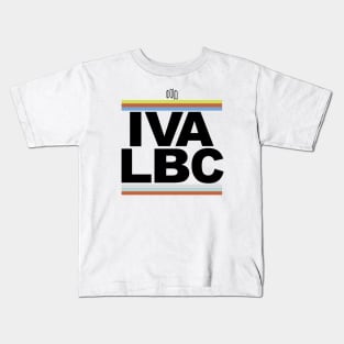 IVA LBC (black type version) Kids T-Shirt